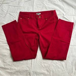 Donna Karan - DKNY Dressier Jeans - size 10 - Deep Cherry